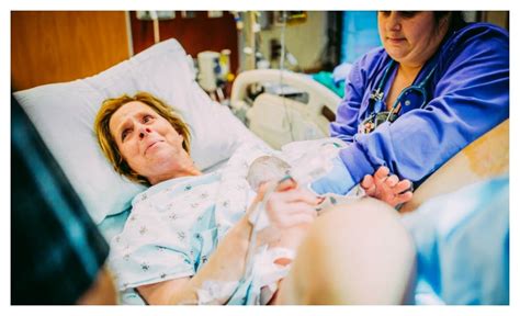 61 year old woman gives birth to her own granddaughter and the pictures are priceless