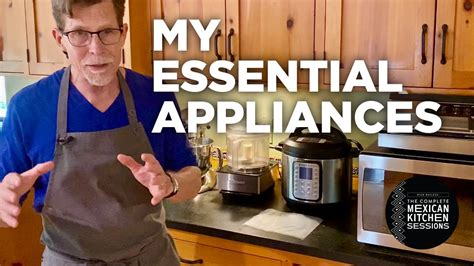 Rick Bayless Fundamentals My Essential Appliances Youtube
