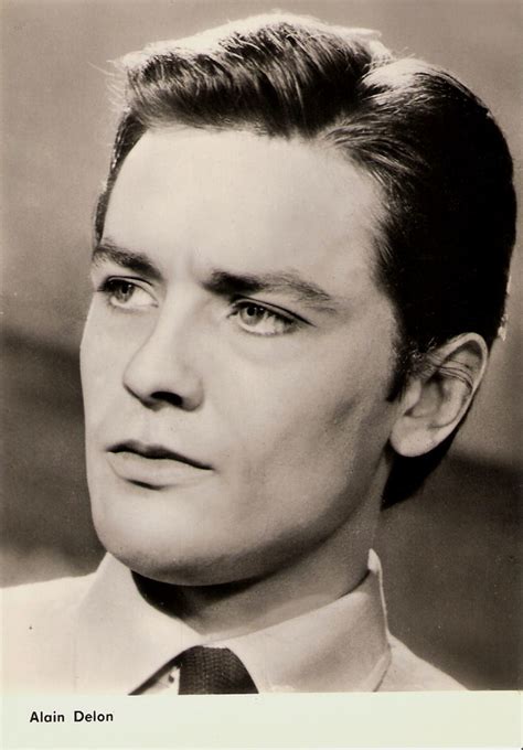 He rose quickly to stardom, and by the age of 23 was already being compared to french actors such as gérard philipe and jean. Alain Delon | East-German postcard by VEB Progress Film ...