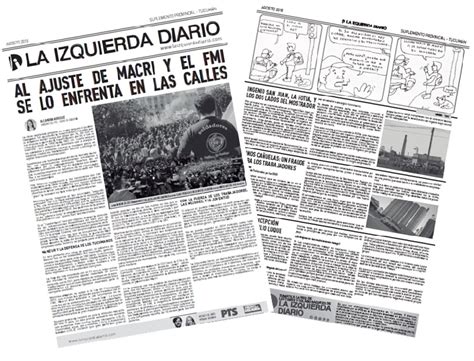 TucumÁn La Izquierda Diario Lanza Su Primer Edición Impresa En Tucumán