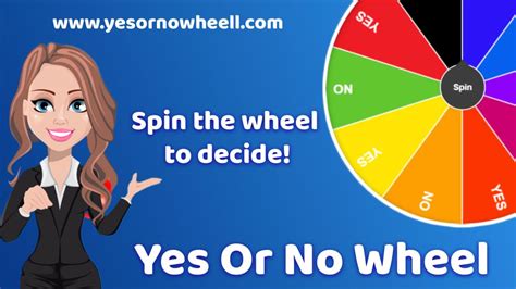 Generate Yes Or No By Spinning Wheel Posteezy