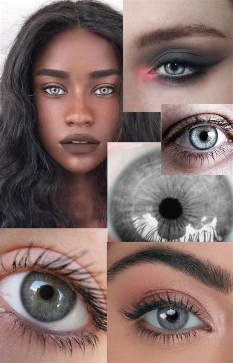Grey Eyes 🤍🖤 Beautiful Eyes Color Pretty Eyes Color Gray Eyes