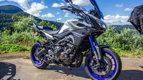 2016 Yamaha Mt 09 Tracer First Ride Youtube