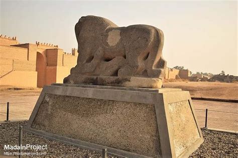 Lion Of Babylon Statue Madain Project En
