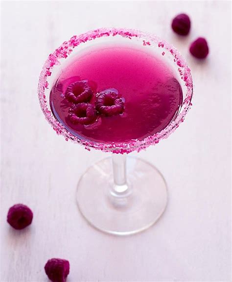 Pink Raspberry Cosmopolitan Made With Van Gogh Raspberry Vodka This Would Be A Perfect