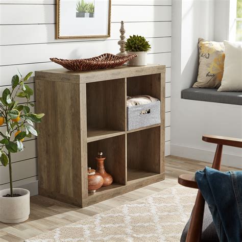 Better Homes And Gardens Square 4 Cube Organizer Brown