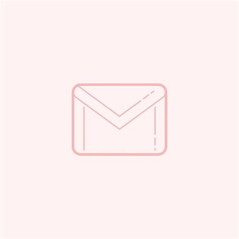 Pink Gmail Icon