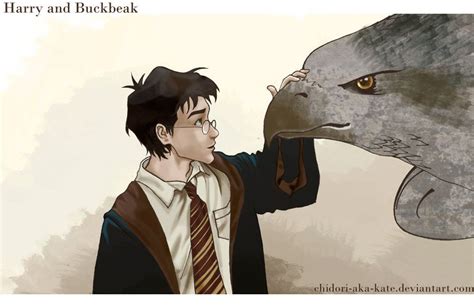 Harry And Buckbeak By ~chidori Aka Kate On Deviantart Harry Potter
