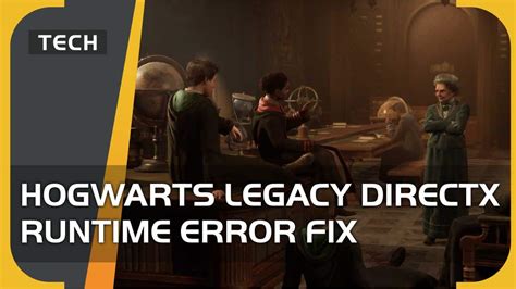Hogwarts Legacy Directx Runtime Error How To Fix