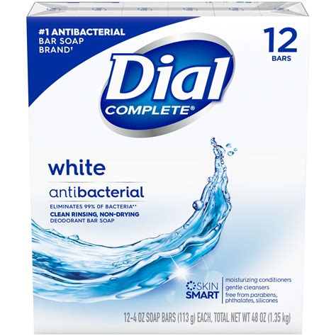 Dial White Antibacterial Bar Soap Shop Cleansers And Soaps At H E B