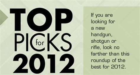 Top Picks For 2012 Firearms Fopconnect