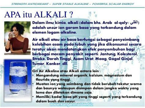 Untuk kesehatan air alkali yang di sarankan untuk di konsumsi. Pakar Air Kangen: Tips Gaut, Urea dan Asid Urik