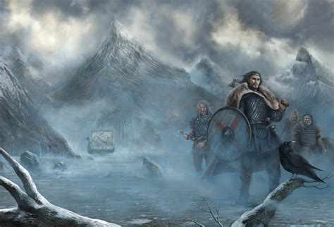 Fantasy Viking Hd Wallpaper By Cyril Terpent