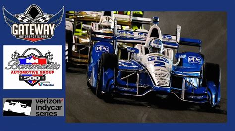 A SINGLE FILE PENSKE PARADE!!!! 2017 Bommarito 500 Indycar Experience