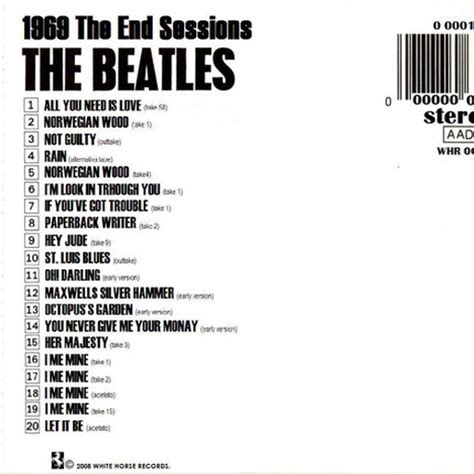 Being Myself The Beatles 1969 The End Sessions Hey Jude