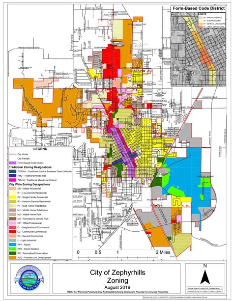 Zoning Map Zephyrhills Fl