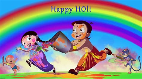 Images Of Holi Festival In Cartoon God Hd Wallpapers