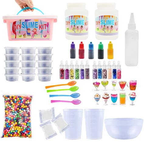 Cheap 24 Pack Crystal Order Slime Kit Slime A Kit Slime Set For Girls