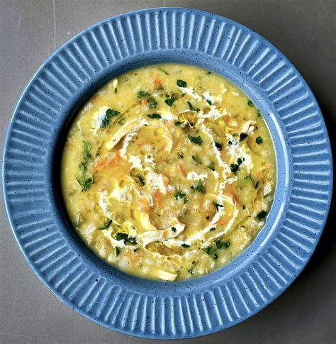 soupe jo persian cream of barley and chicken soup