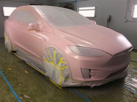 This Is Verity The Tesla Model X Genuine Pink Auto Gomiho
