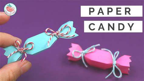 🍬 Paper Candy Crafts Paper Food Tutorial How To Make Paper Candy