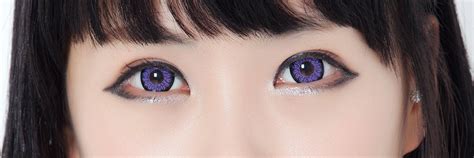 Violet Anime Prescription Contacts Buy Contact Lenses Custom Contact