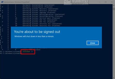 How To Shut Down Or Restart Your Pc Using Powershell Or Command Prompt