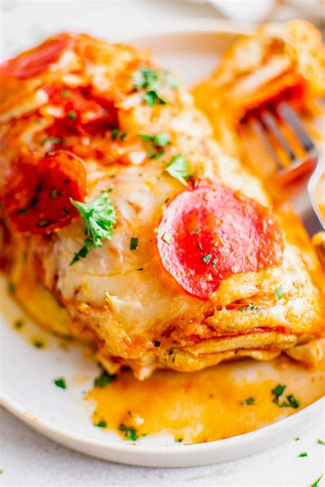 Pizza Stuffed Chicken Table For Two By Julie Chiou