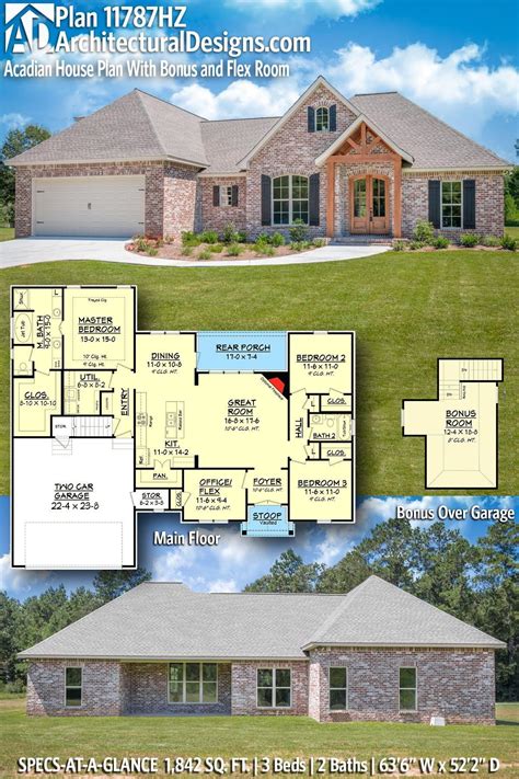 Acadian House Plans Southern Style House Plans New House Plans