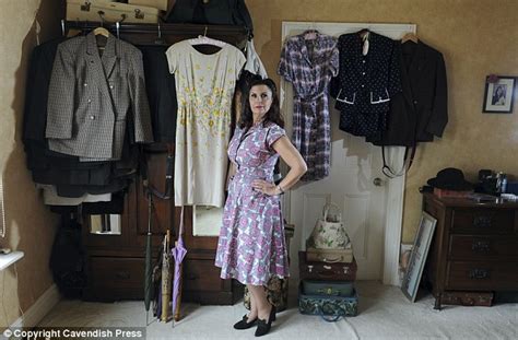woman ditches modern life to train as a 1940s housewife and dresses as one daily to work artofit