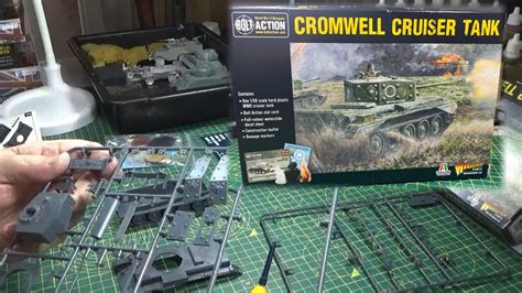 Bolt Action Building The Cromwell Cruiser Tank By Warlord Youtube
