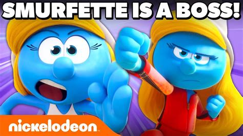 Smurfettes Best Moments In The Smurfs 💖 Nickelodeon Cartoon Universe