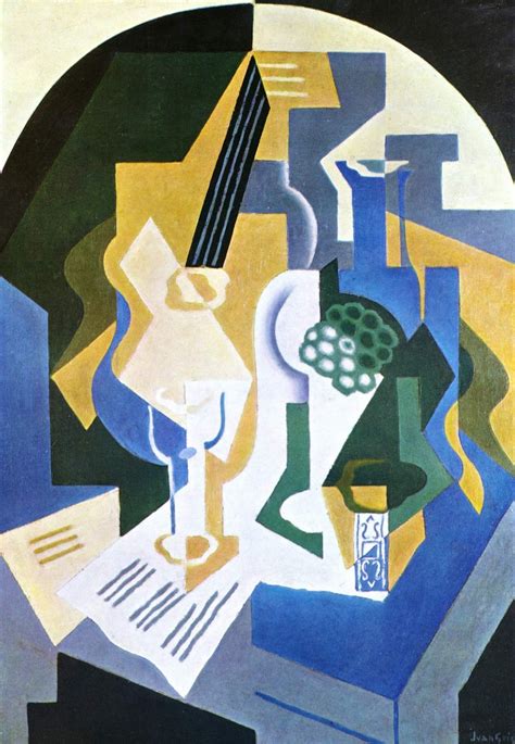 Picasso, muchacho con mandolina 1910, cubismo. Un blog más para la escuela: Cubismo: Sintético y Analítico
