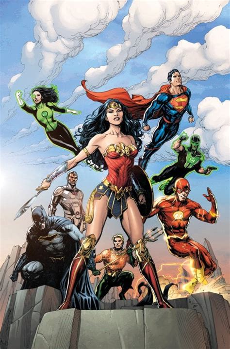 Gary Franks Justice League 1 Variant Colored Rdccomics