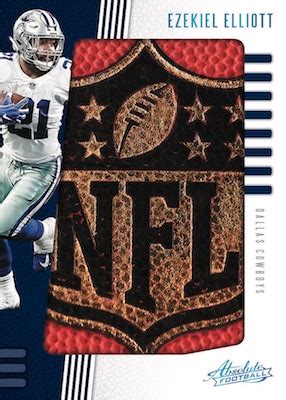 Shop new and upcoming sports trading card releases. 2019 Panini Absolute Football Checklist, NFL Boxes ...