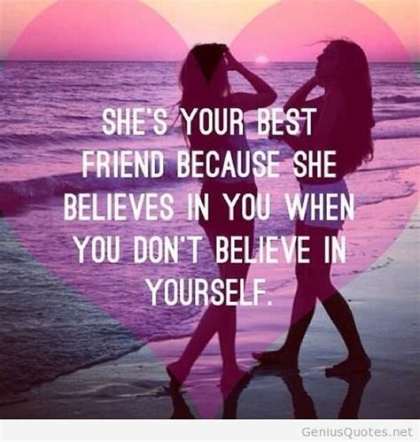 she is your best friend quote