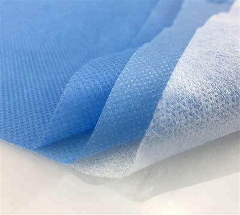 Sms Medical Non Woven Fabric Feature Breathable Comfortable Eco