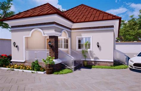 Type Bungalow Nigerian House Plan