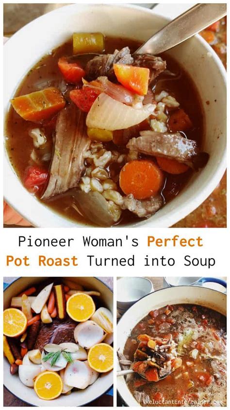 Roast for 15 minutes, then lower the heat to 400 degrees f and continue roasting for 10 minutes. Pioneer Woman's Perfect Pot Roast Turned into Soup