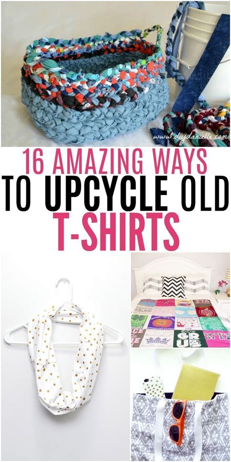 Amazing Ways To Upcycle Old T Shirts Upcycleideas Diyfun