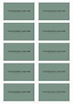 A4 Business Card Template PSD (10 Per Sheet) | dR Design Resources