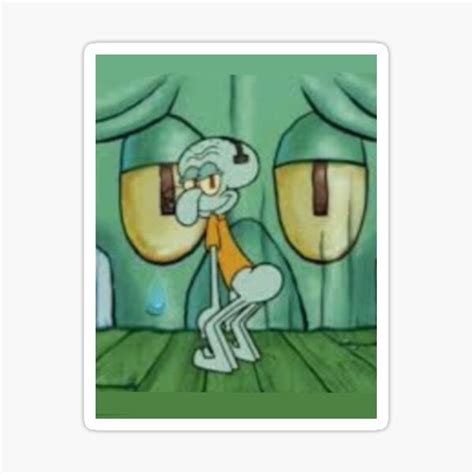 Twerking Squidward Sticker For Sale By Maddie2307 Redbubble