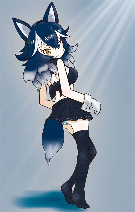 Grey Wolf Anime Wolf Girl Cute Anime Character Anime Neko