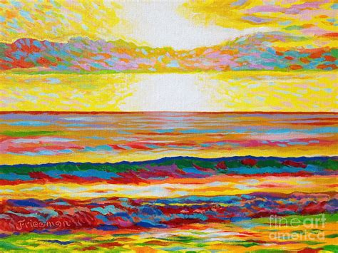 Sunglow Painting By David Friedman Fine Art America