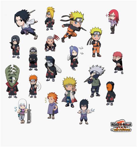 Chibi Anime Characters Naruto Hd Png Download Kindpng Nông Trại