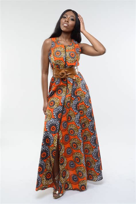 Ankara Maxi Dress African Print Maxi Dress Long African Etsy Ankara Maxi Dress Long
