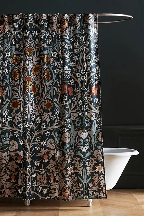 House Of Hackney Printed Shower Curtain Anthroliving