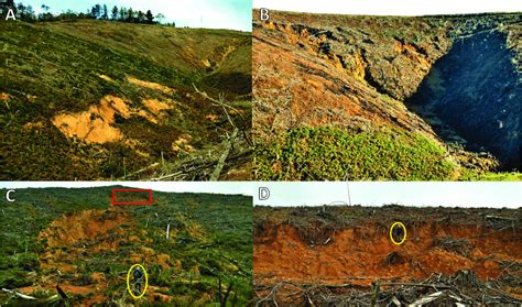 Landslide Types At Oldina A Landslide 25 A Large Rotational