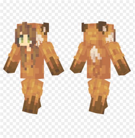 Free Download Hd Png Minecraft Skins Fox Skin Png Image With