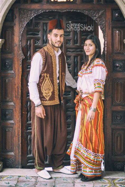 اللباس التقليدي الجزائري جبادور و القندورة القبايلية Algerian